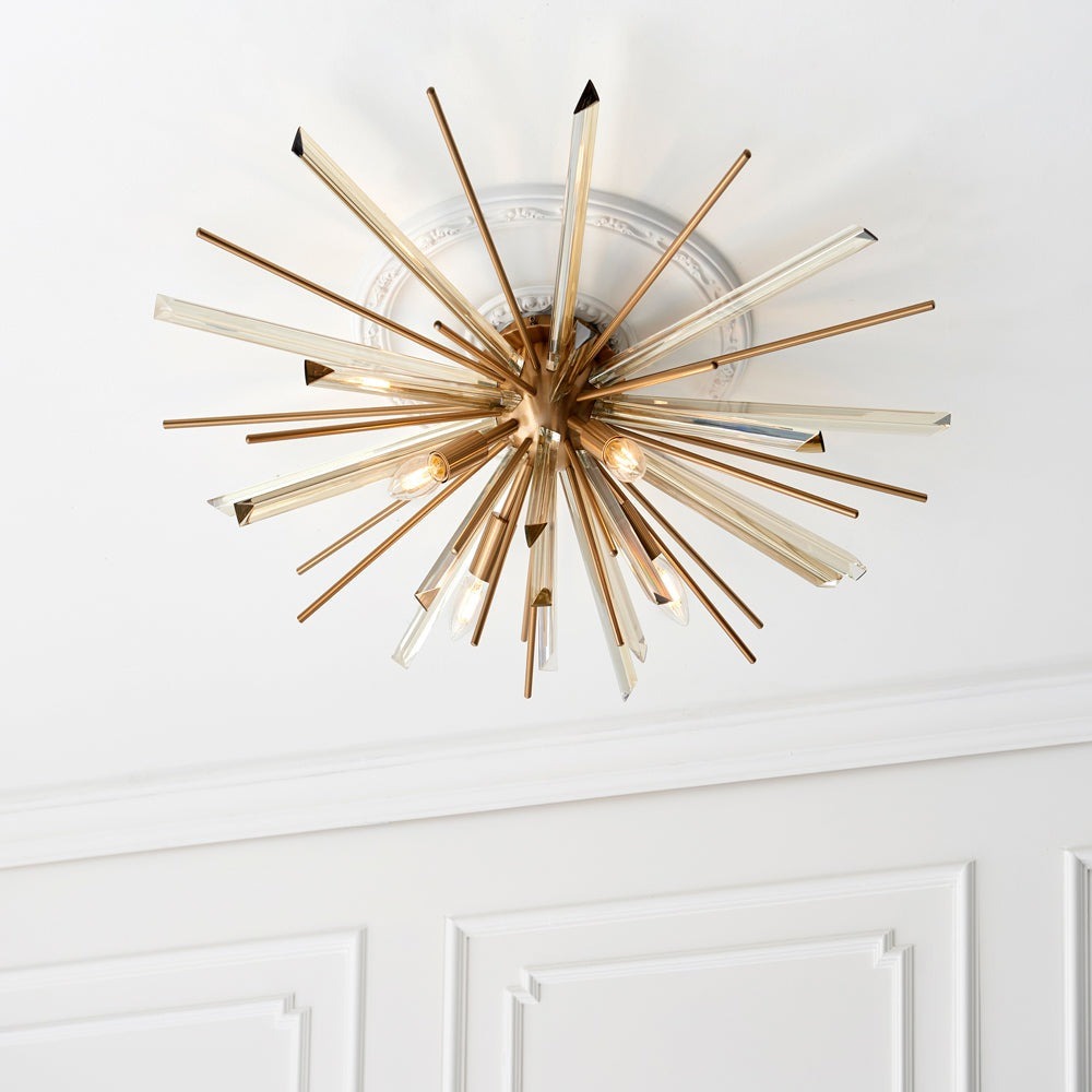 Christel Ceiling Light - Gold
