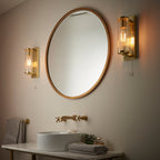 Christel Bathroom Wall Light - Brass