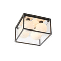 Harper Bathroom Ceiling Light - Black
