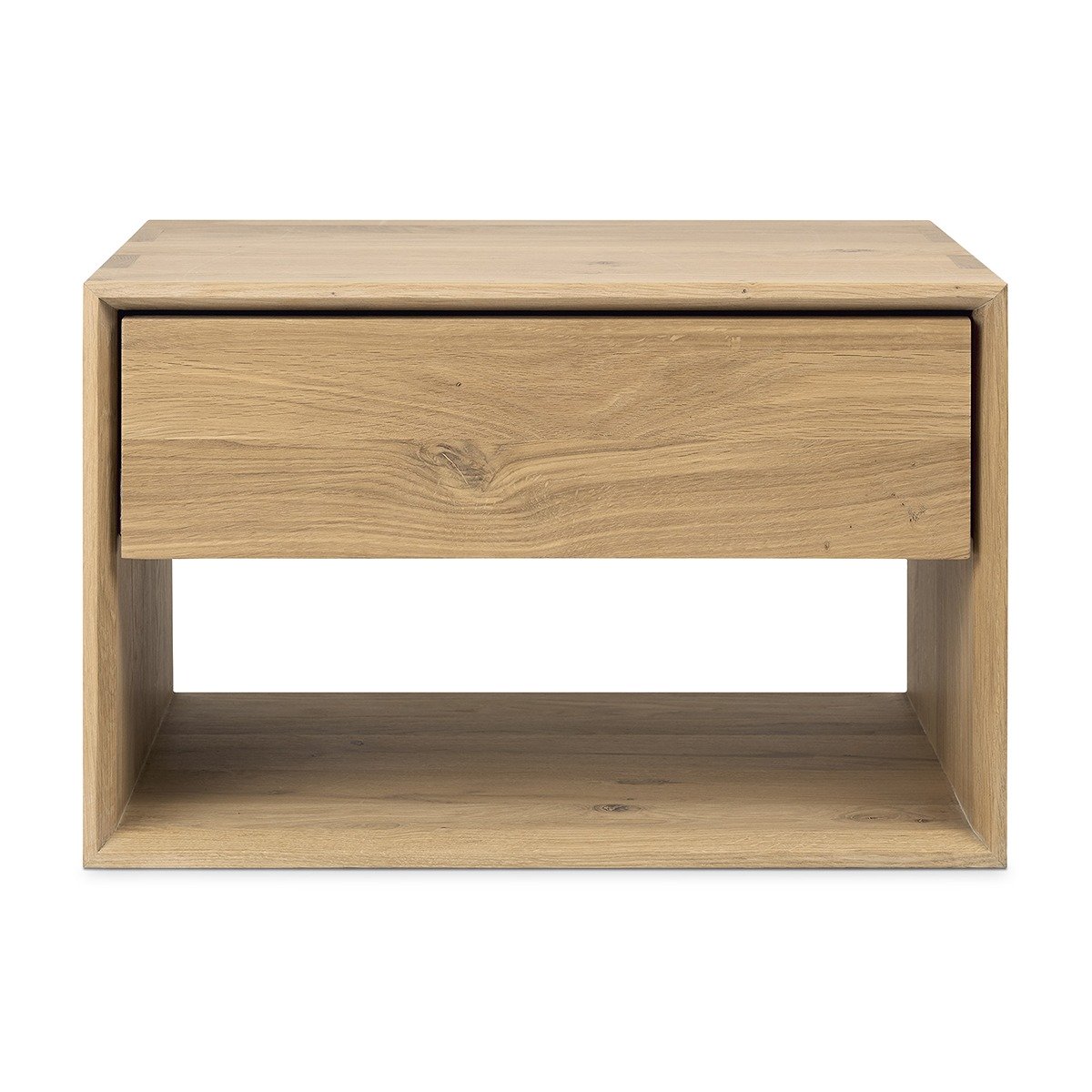 Nordic Ii 1 Drawer Bedside Table - Oak
