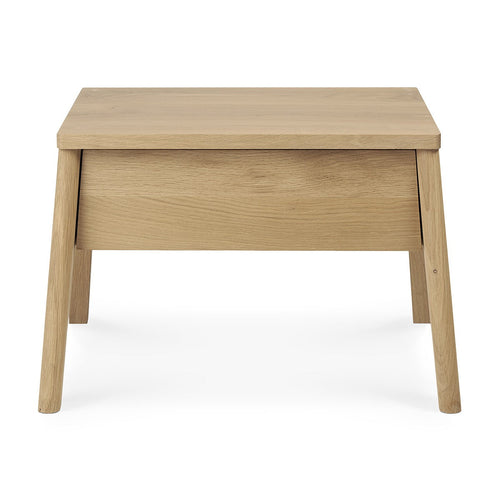 Air 1 Drawer Bedside Table - Oak