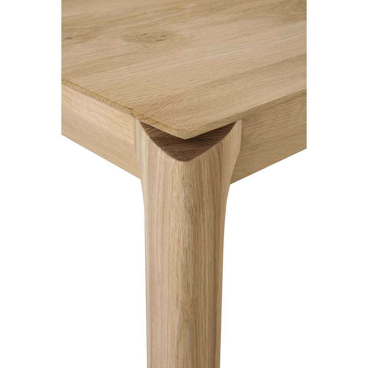Bok Rectangular Desk - Varnished Oak