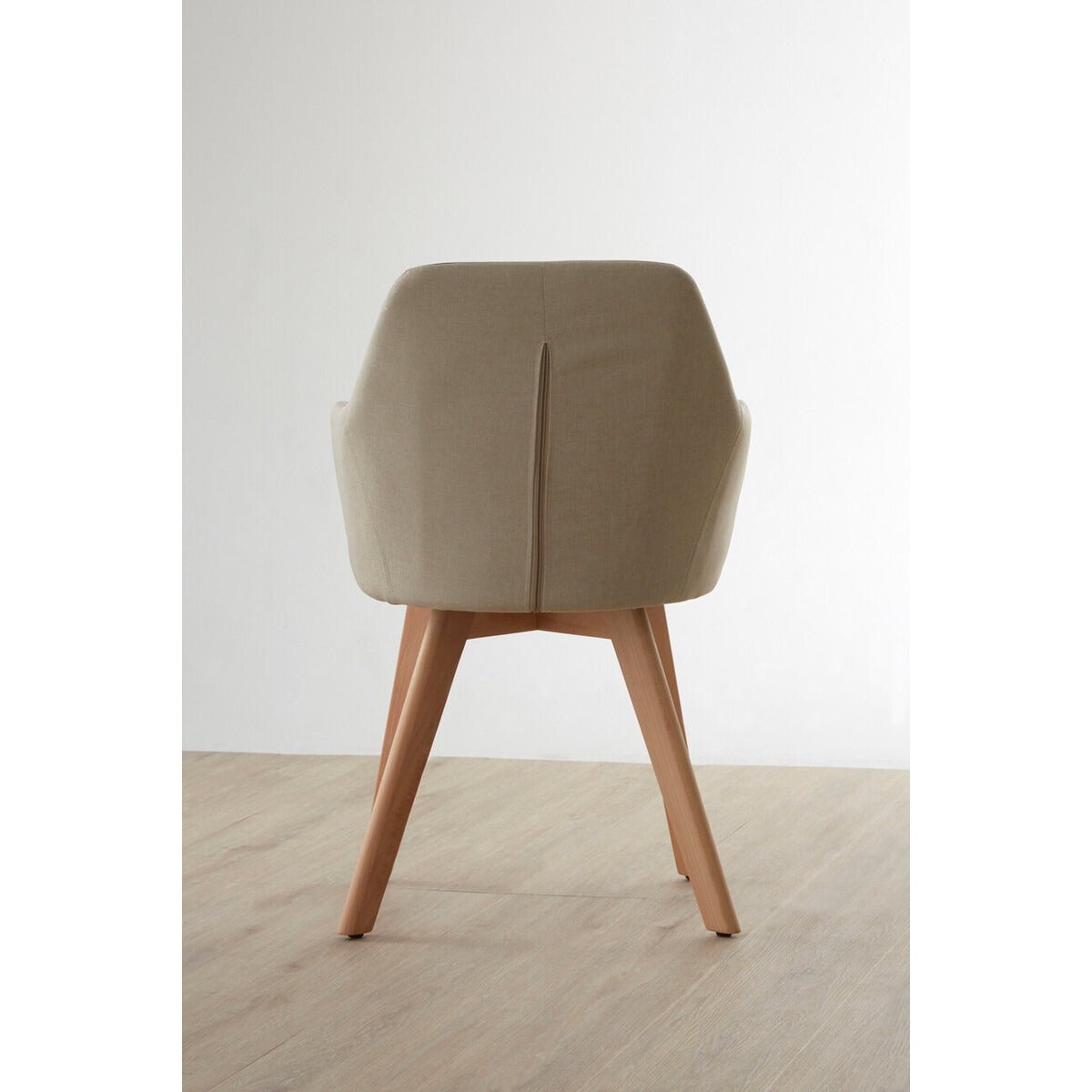 Stockholm Fabric Chair - Stone
