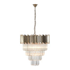 Penny Large Chandelier - Silver