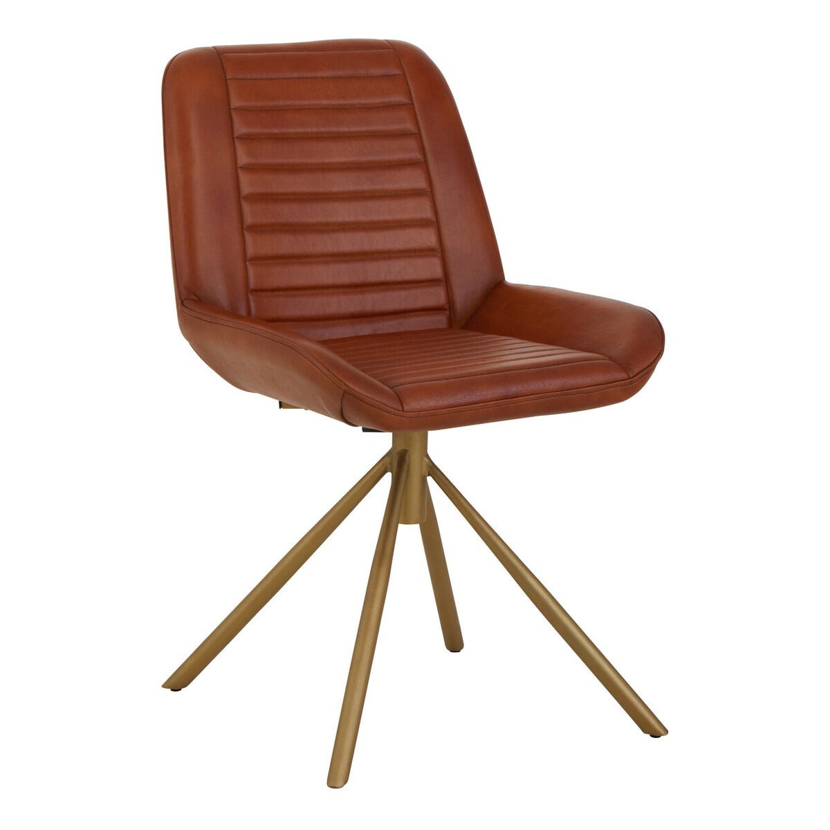 Buffalo Leather Chair - Tan