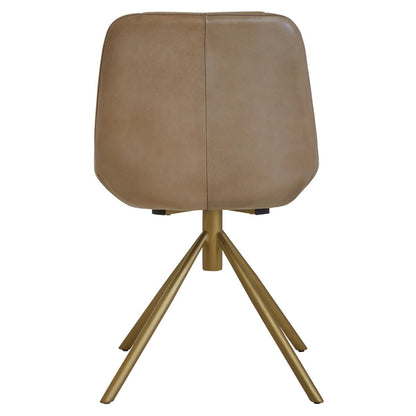 Buffalo Leather Chair - Grey