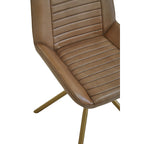 Buffalo Leather Chair - Grey