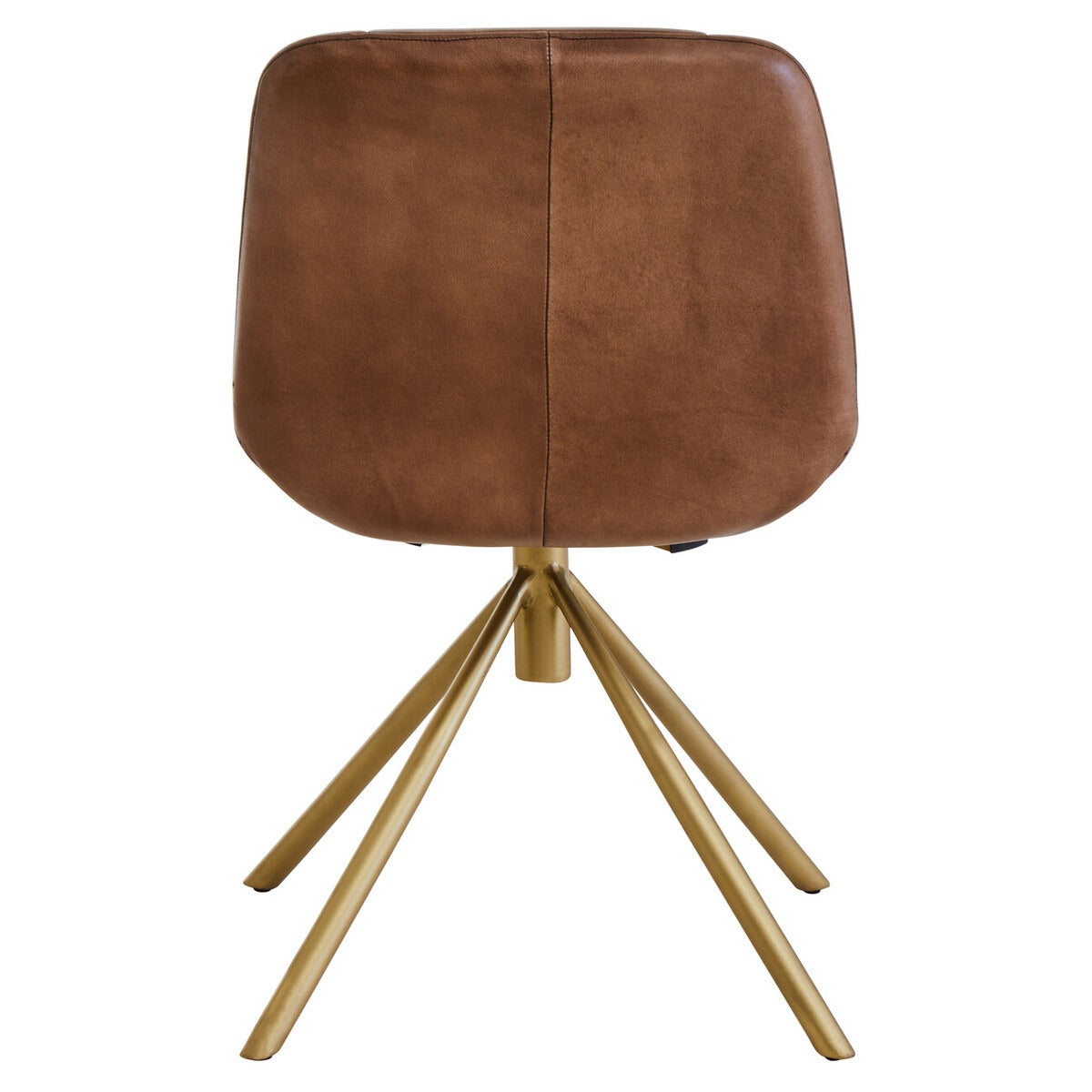 Buffalo Leather Chair - Brown
