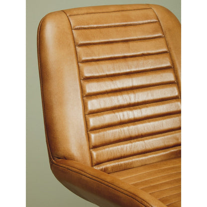 Buffalo Leather Chair - Brown