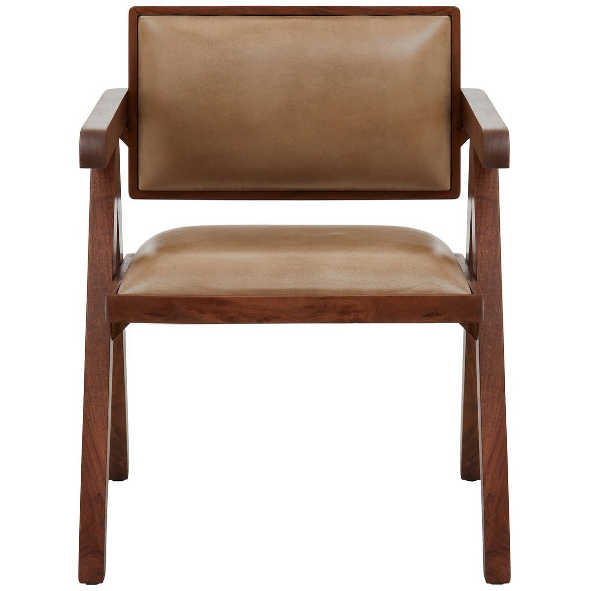 Buffalo Leather Armchair - Natural