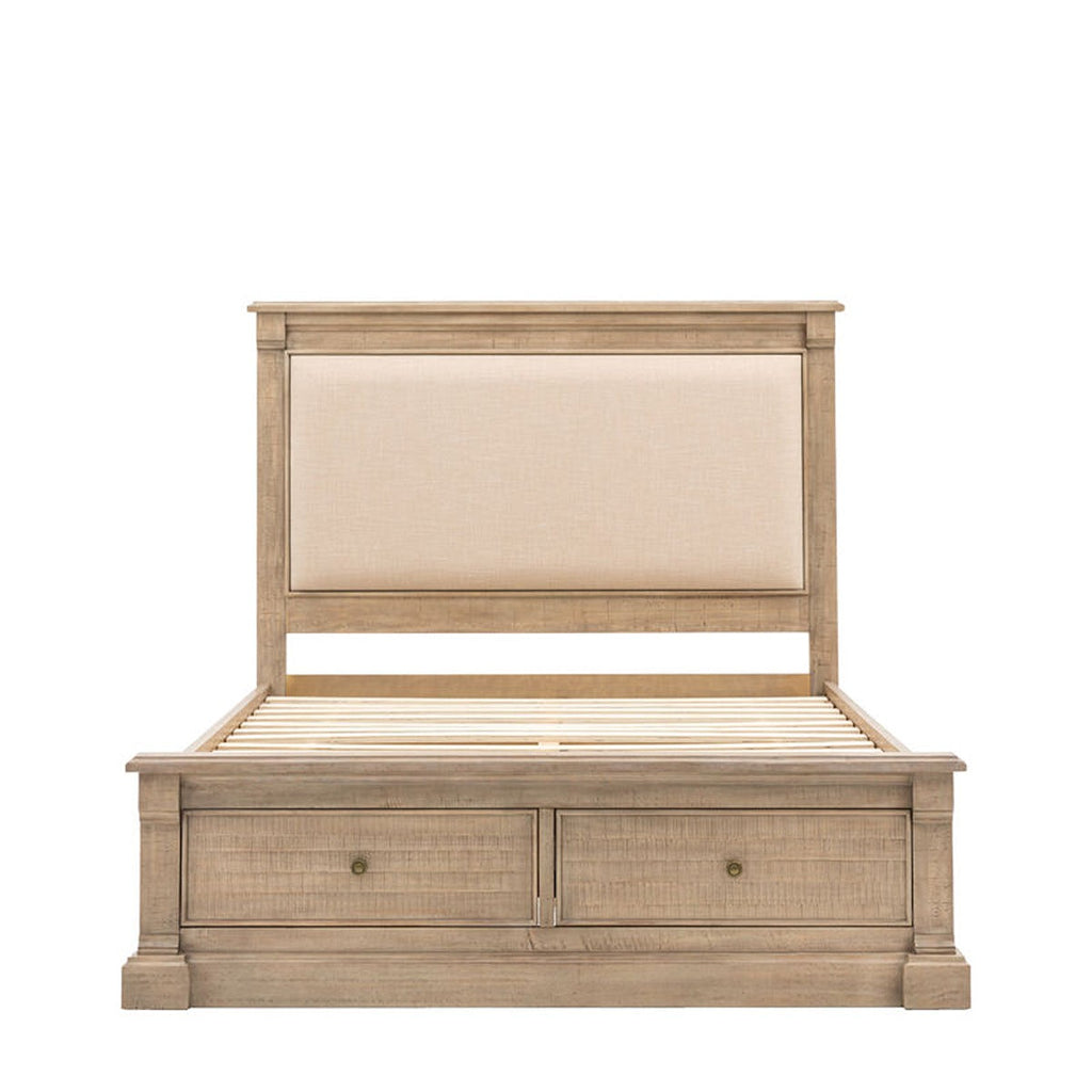 Newbury Double Bed - Natural