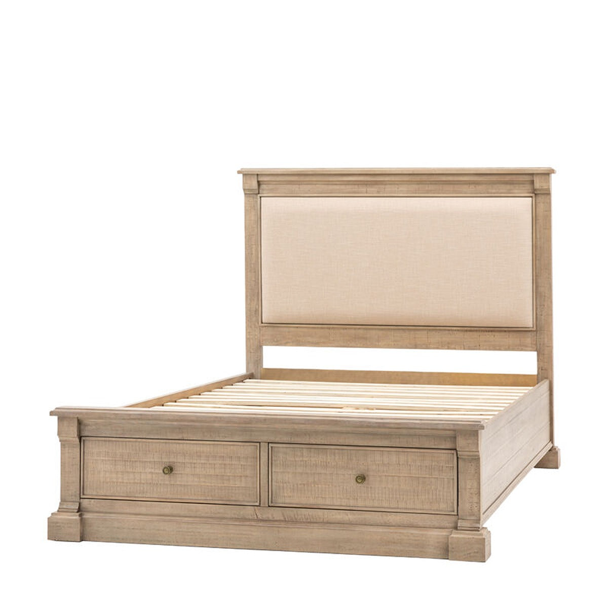 Newbury Double Bed - Natural