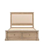 Newbury King Size Bed - Natural