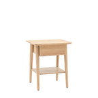 Alston 1 Drawer Bedside Table - Natural