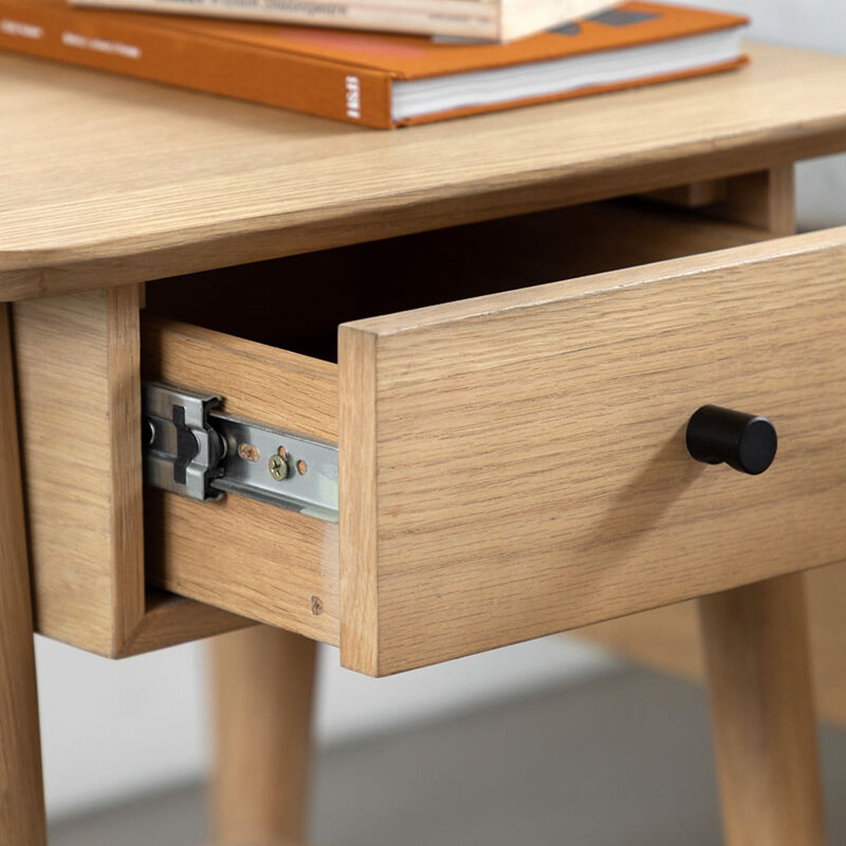 Alston 1 Drawer Bedside Table - Natural | Outlet