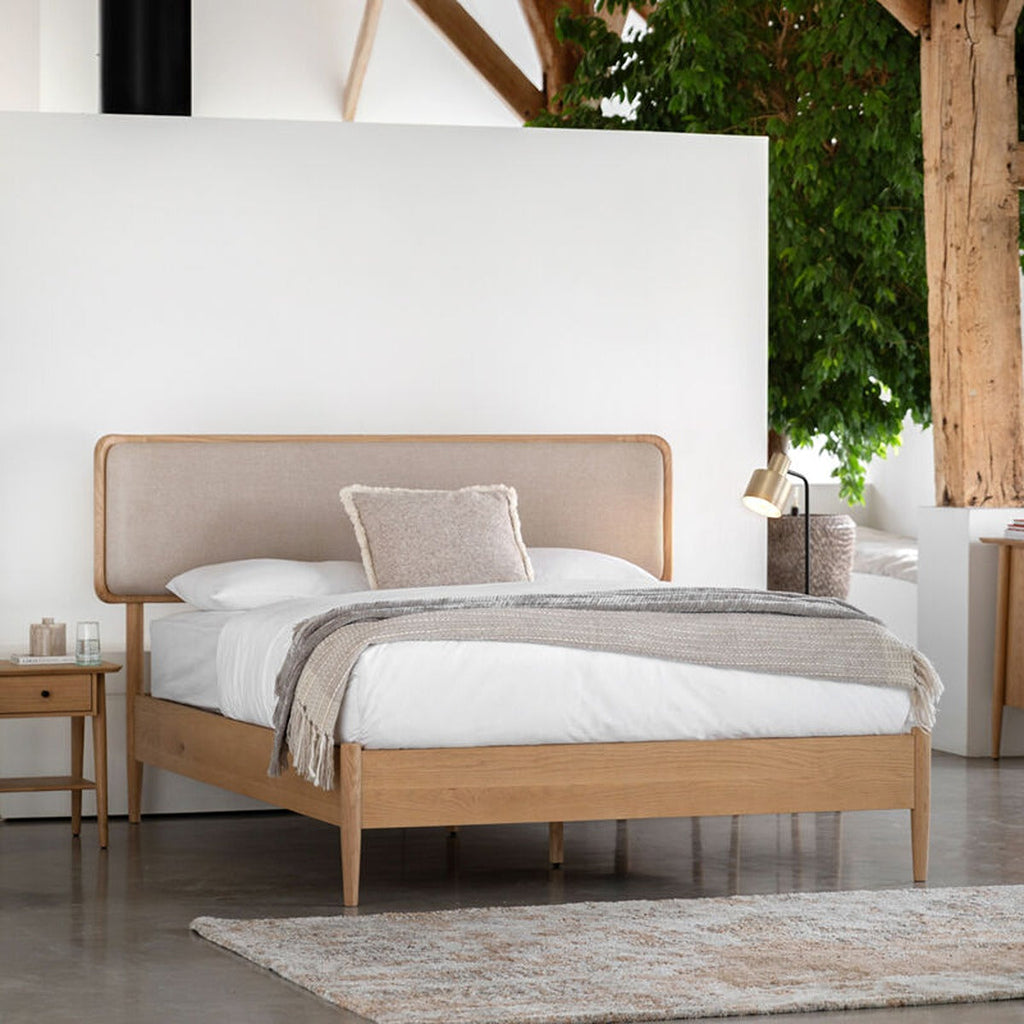 Alston Bed - Natural