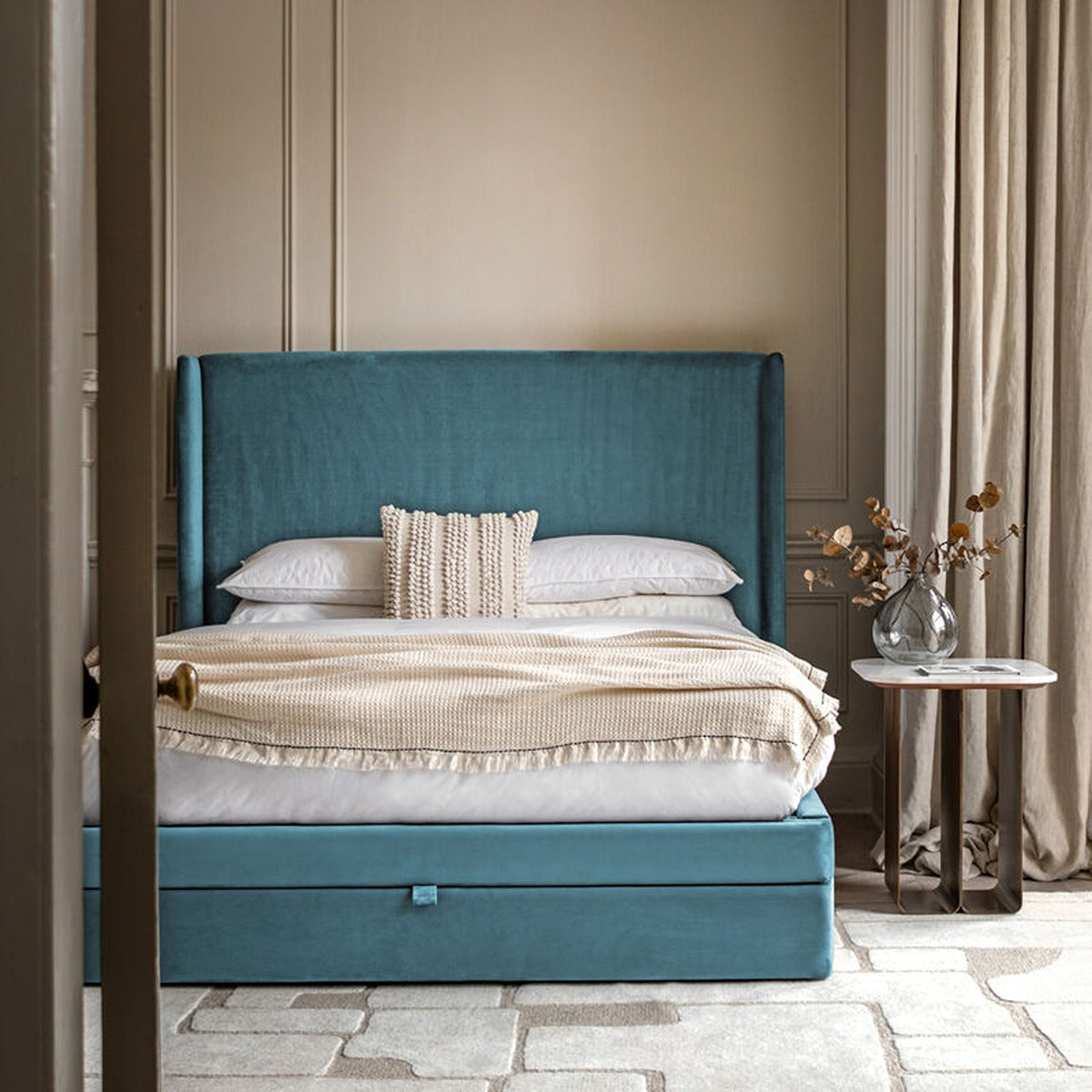 Royal Bed - Atlantic Blue