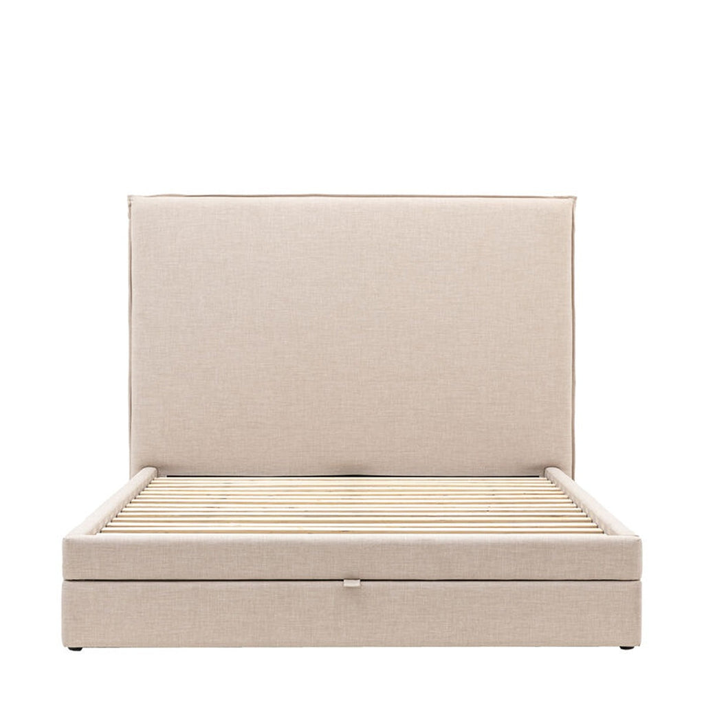 Nilah King Size Bed - Natural