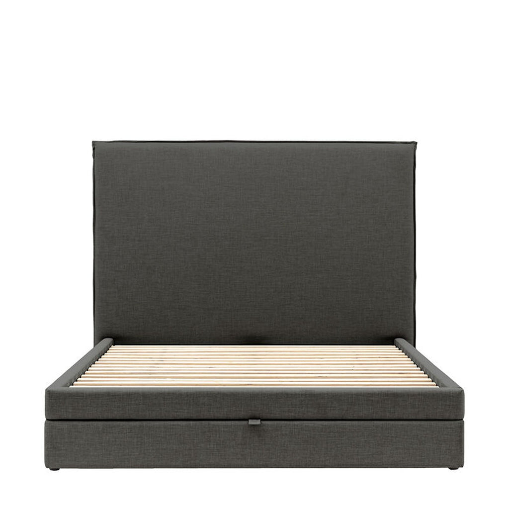 Nilah King Size Bed - Smoke