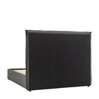 Nilah King Size Bed - Smoke