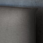 Nilah King Size Bed - Smoke