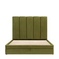 Donato Double Bed - Olive Green