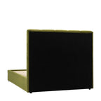 Donato King Size Bed - Olive Green