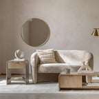 Catala 1 Drawer Bedside Table - Grey