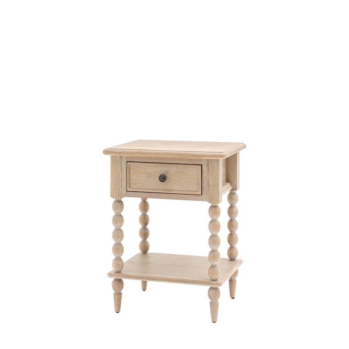 Abingdon 1 Drawer Bedside Table - Natural
