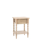 Abingdon 1 Drawer Bedside Table - Natural