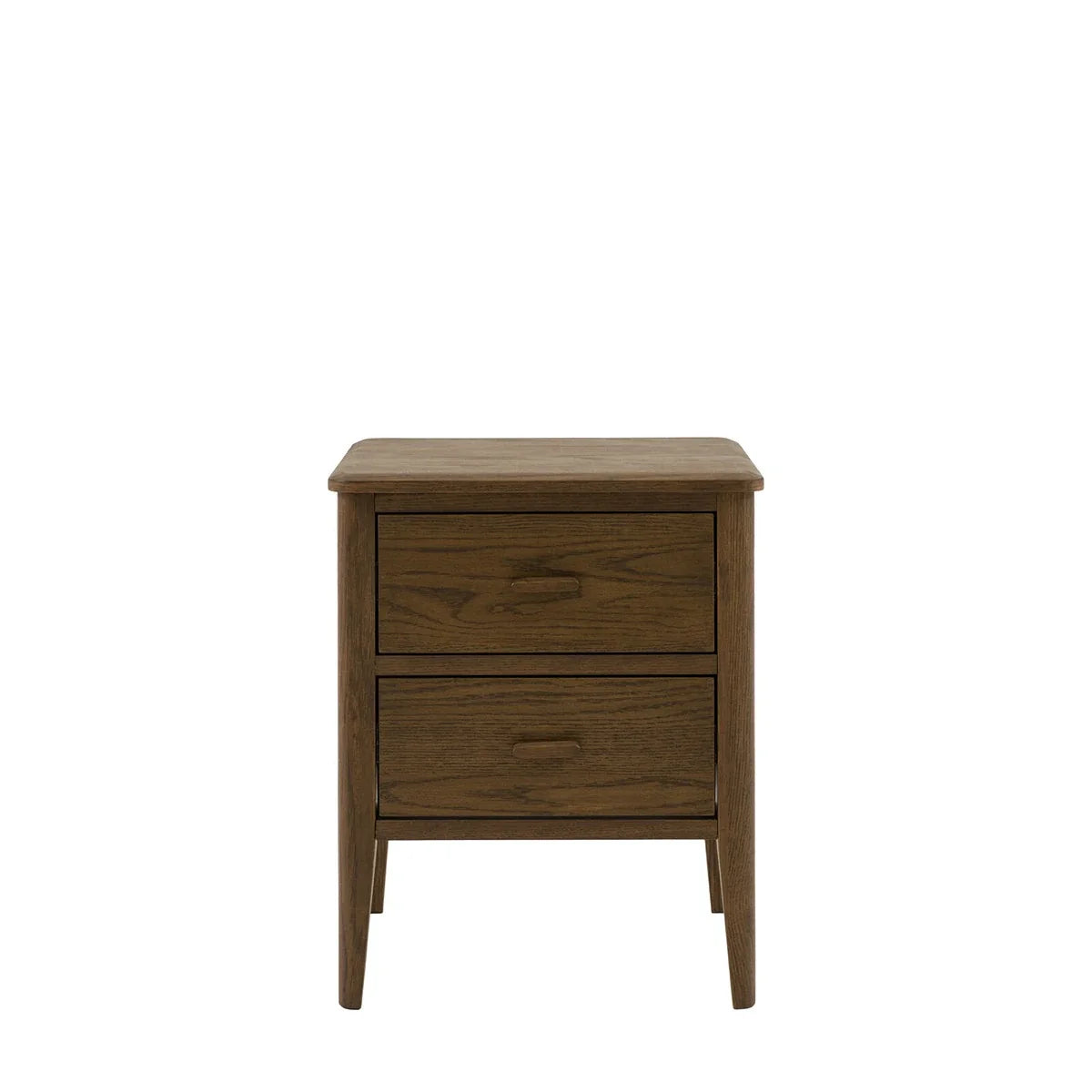 Camden 2 Drawer Bedside Table - Walnut