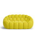 Lumo Classic: Yellow 2-Seat Compressed Bubble Sofa