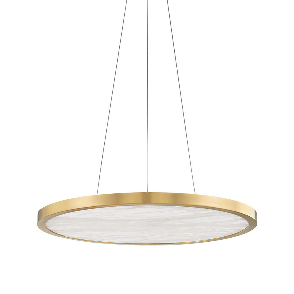 Eastport Led Pendant Light - Aged Brass