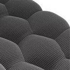 Lumo Classic Black 2-Seat Compressed Bubble Sofa
