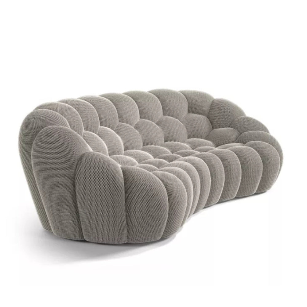 Compressed Bubble Sofa by Lumo: Braided Cord Design