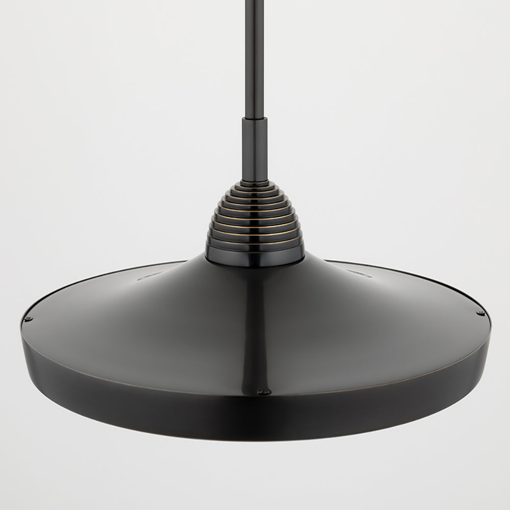 Draper Led Pendant Light - Aged Brass