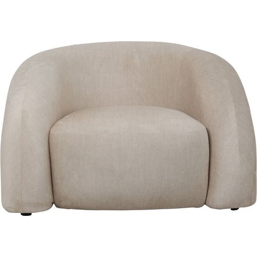 Casa Curved Snug Chair - Cream