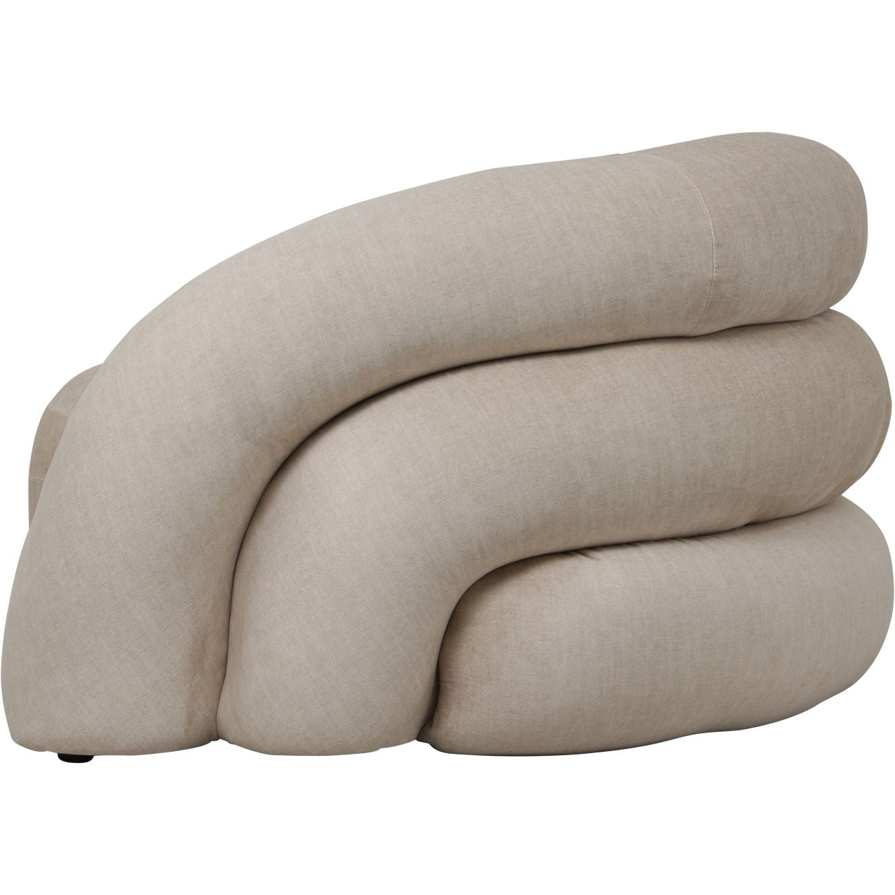 Casa Curved Snug Chair - Cream