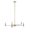 Blythe 5 Light Chandelier - Brass