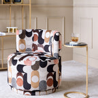 Portico Belgian Velvet Swivel Chair