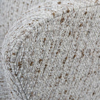 Roehampton Textured Slub Swivel Chair - Natural