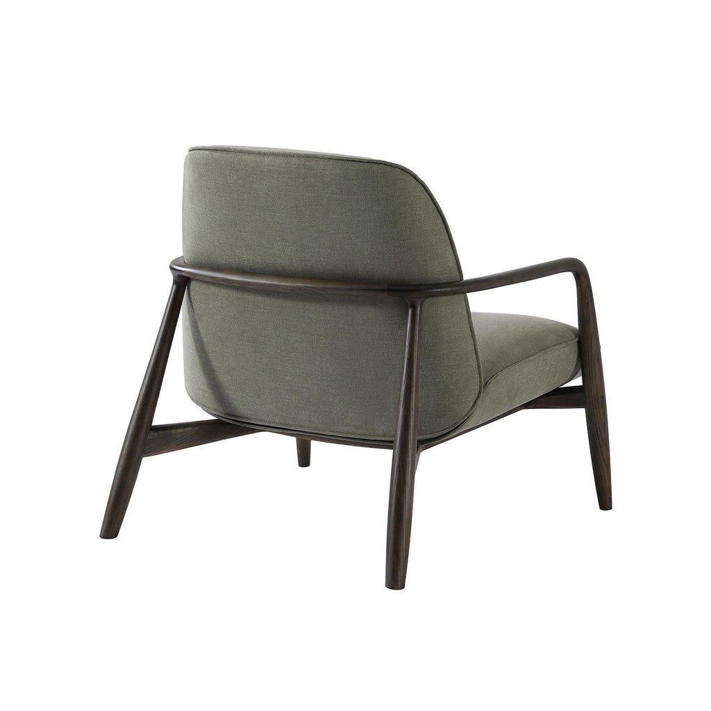 Egerton Wooden Occasional Chair - Green