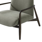 Egerton Wooden Occasional Chair - Green