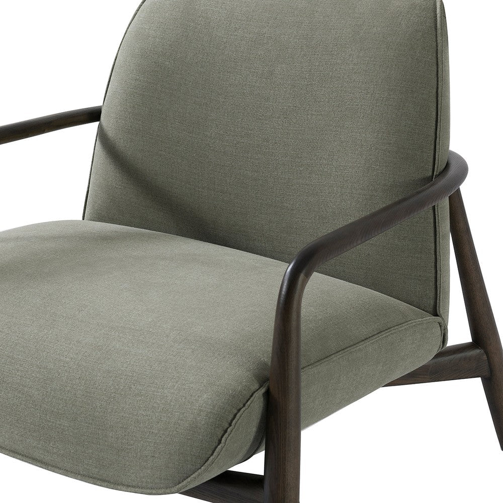 Egerton Wooden Occasional Chair - Green