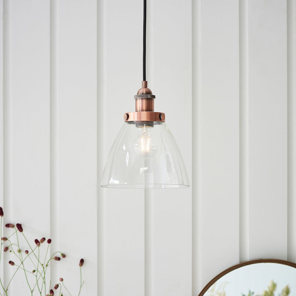 Hansen Pendant Light - Aged Copper