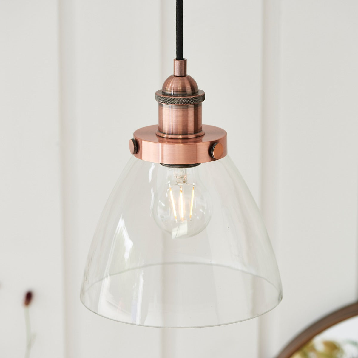 Hansen Pendant Light - Aged Copper