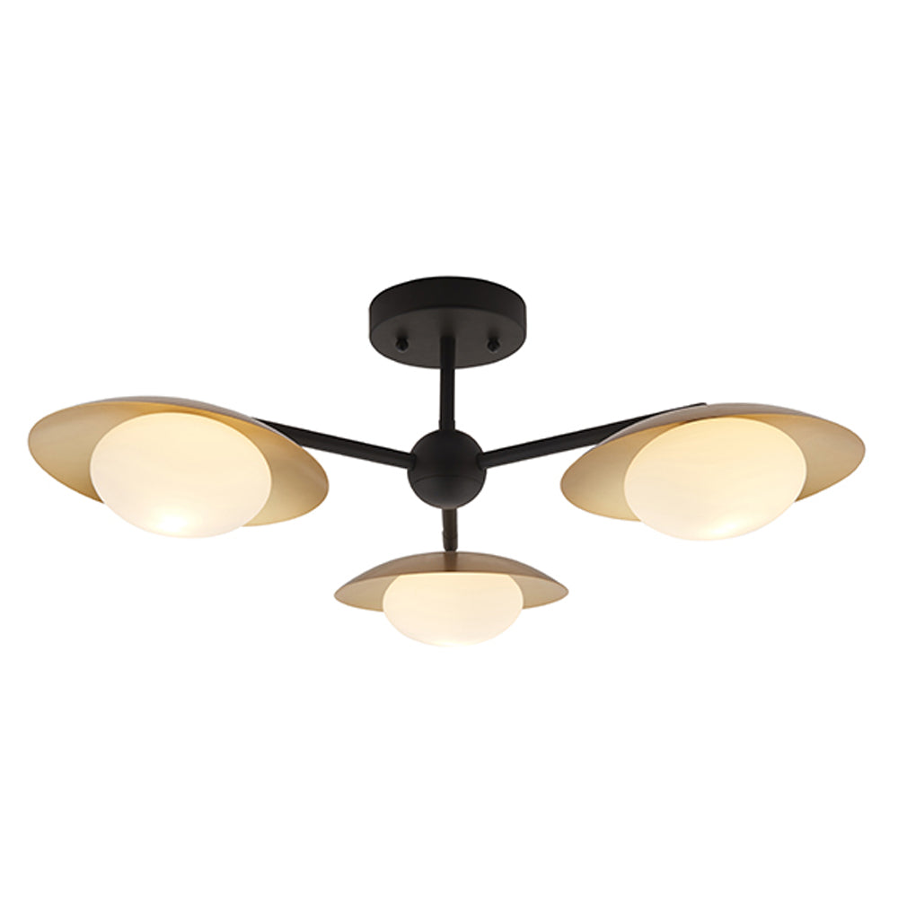 Mia 3 Light Ceiling Light - Bronze