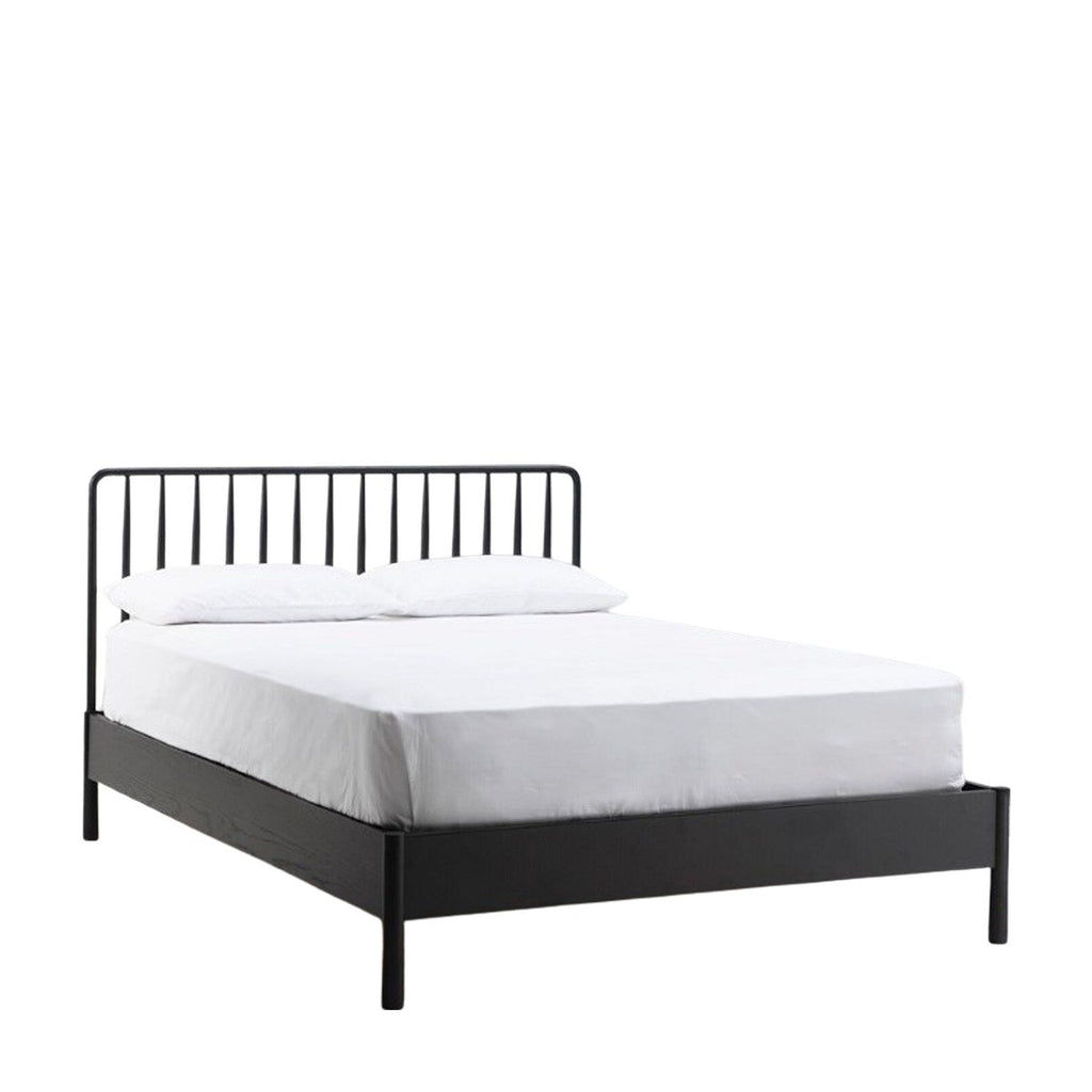 Wycombe Spindle Bed - Black