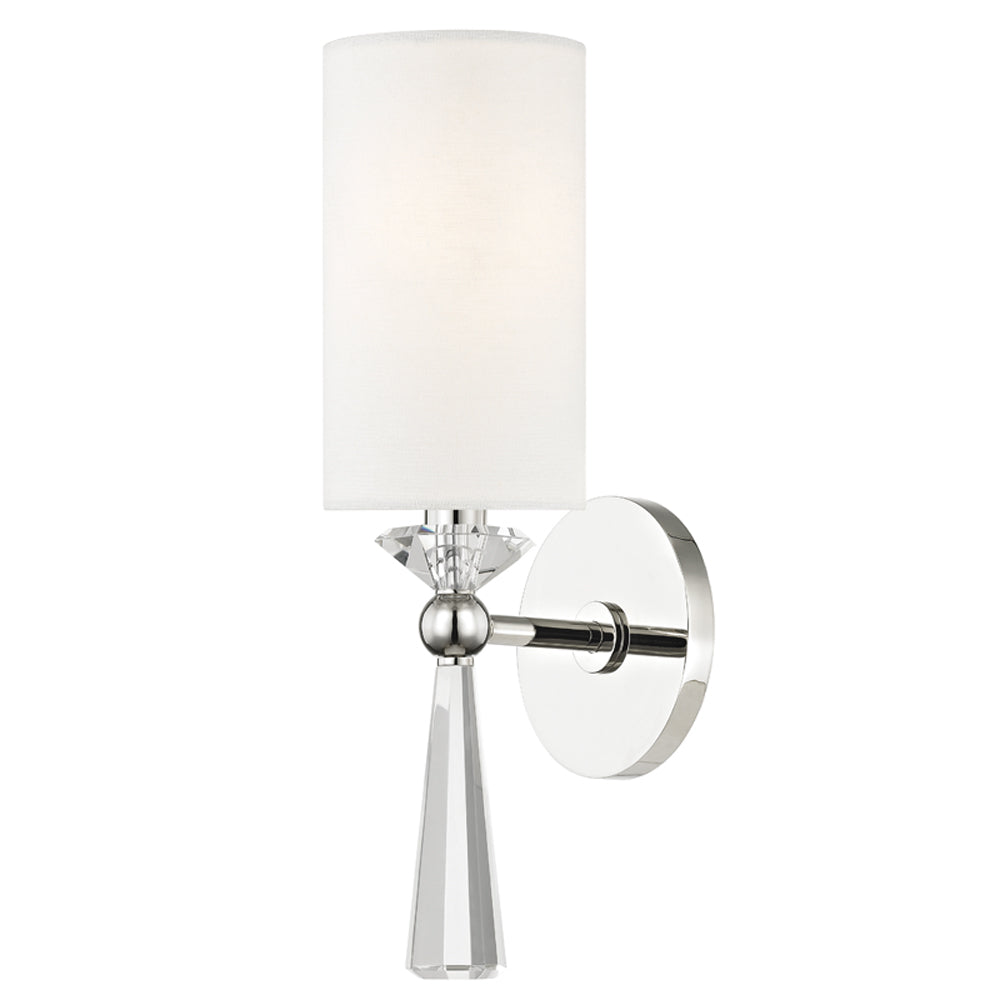 Birch Wall Light - Polished Nickel