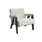 Axel Accent Chair - Milk & Chocolate